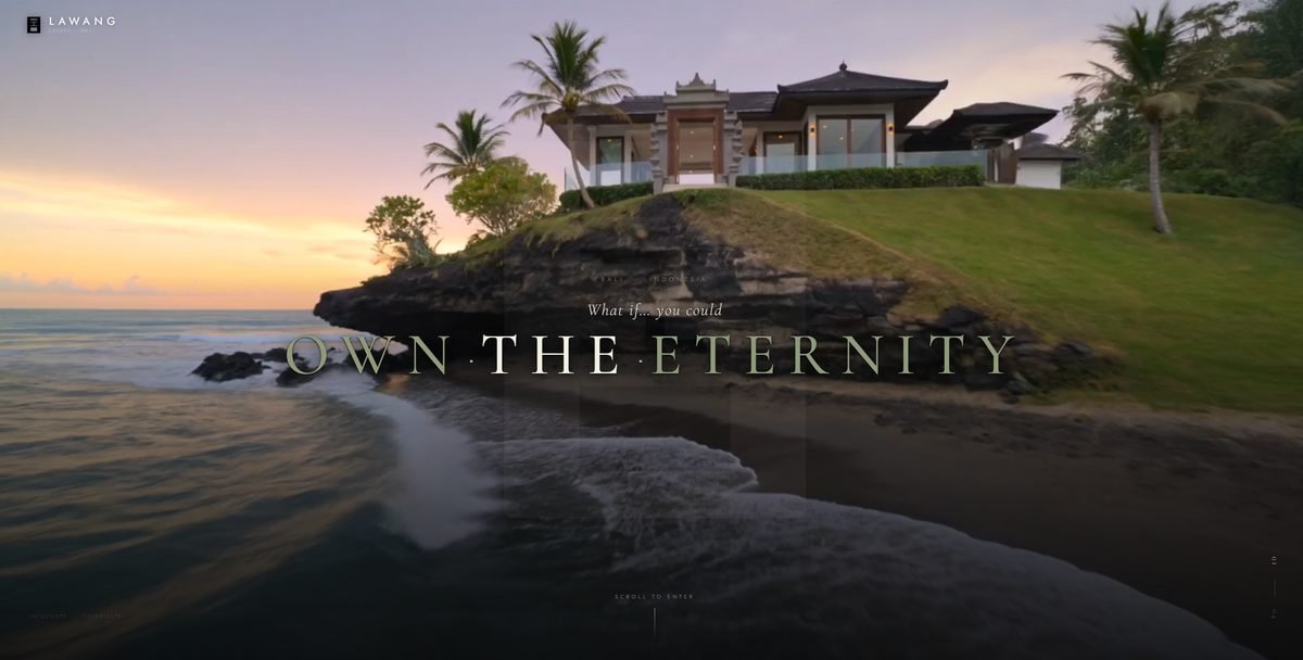 Lawang Estate website